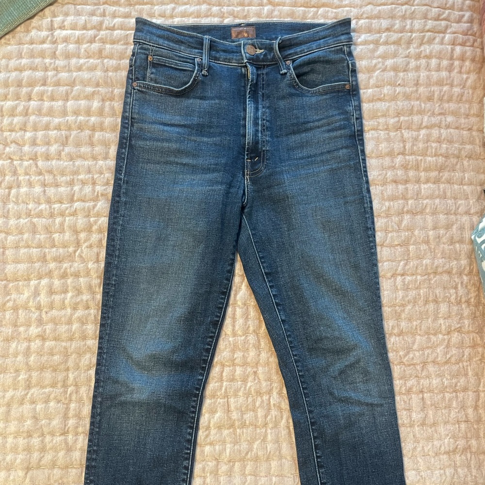 MOTHER The Swooner Rascal Ankle High Rise Jean